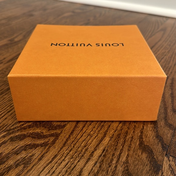 Louis Vuitton Yellow Gold Orange Blue Empty Small Accessories Gift Box - Picture 4 of 13
